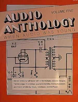 AUDIO ANTHOLOGY, WHEN AUDIO WAS YOUNG