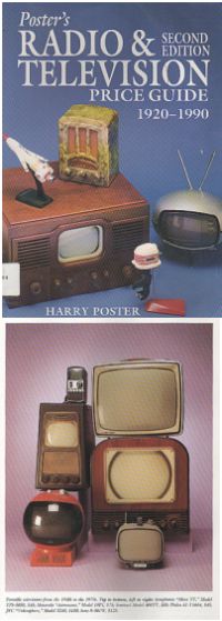 POSTER'S RADIO & TELEVISION PRICE GUIDE, 1920-1990, 2nd ed.